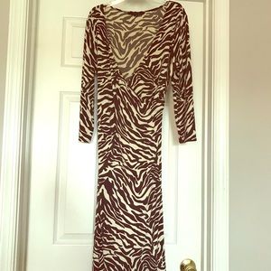 Laundry by Shelli Segal Faux wrap Dress